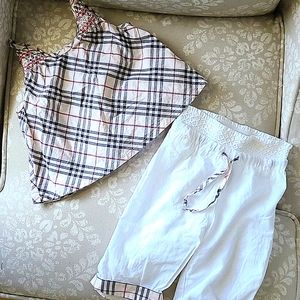 Burberry 2 Piece Infant Set